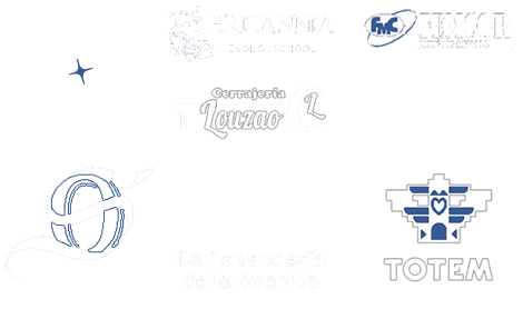 Diseño web Ferrol. Imagen con logotipos de pequeñas empresas.